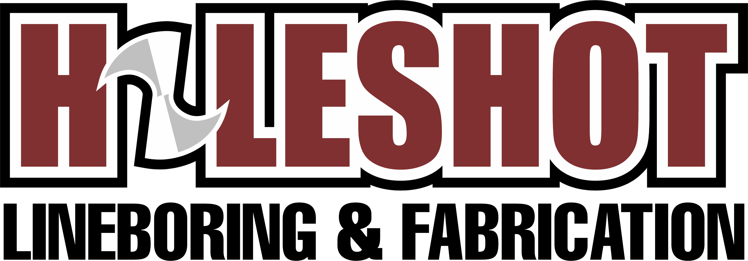 Hole Shot Line Boring Logo